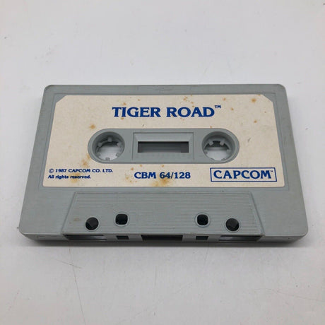 Tiger Road CBM 64/128 Cassette Capcom Game Boxed - Trippy Trades 