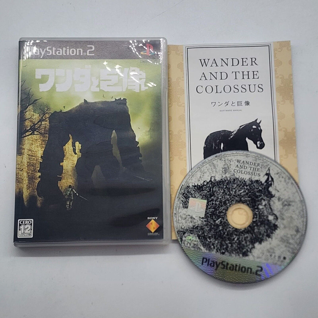 Shadow of the Colossus PS2 Game NTSC-J