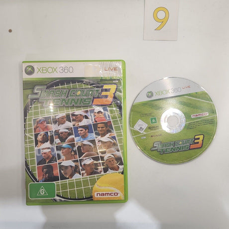 Smash Court Tennis 3 III Xbox 360 Game PAL - Trippy Trades 