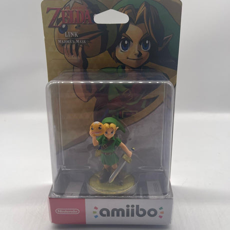 The Legend of Zelda 30th Anniversary Link Majora’s Mask Amiibo Figure - Trippy Trades 