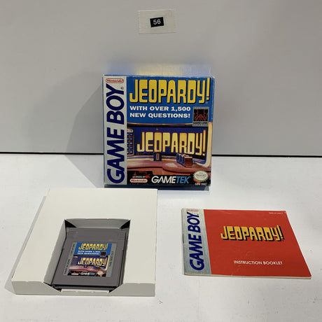 Jeopardy Nintendo Gameboy Game Boked and complete - Trippy Trades 