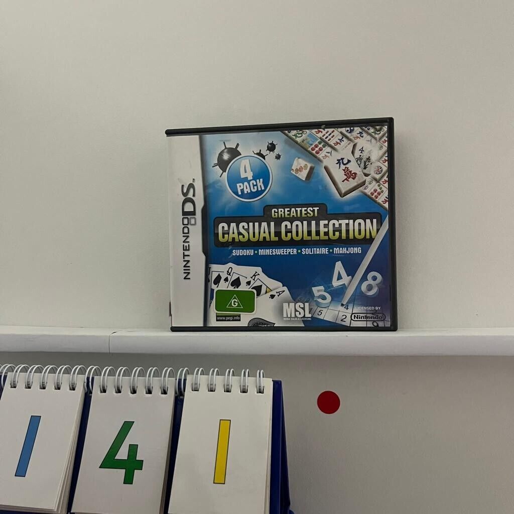 Greatest Casual Collection Nintendo DS Game + Manual