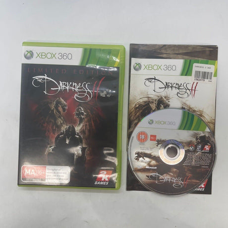 The Darkness II 2 Xbox 360 Game + Manual PAL - Trippy Trades 