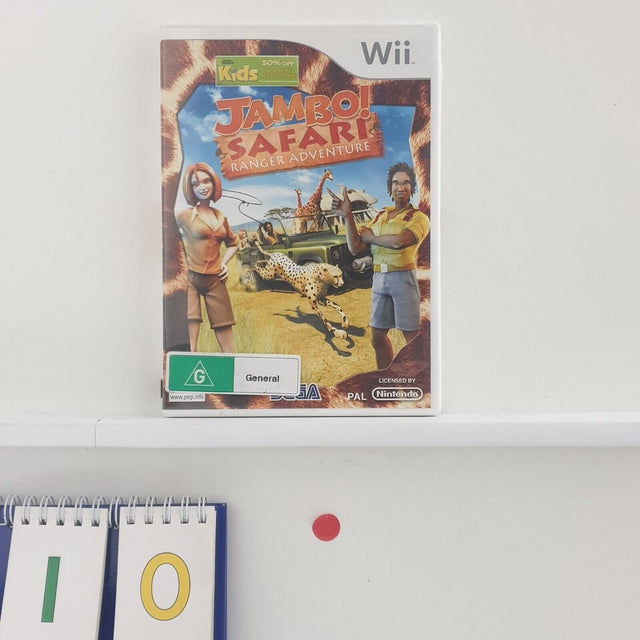 Jambo! Safari Ranger Adventure Nintendo Wii Game + Manual PAL p10 - Trippy Trades 