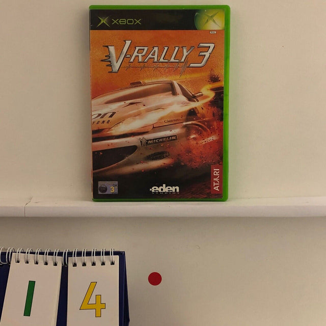 V-Rally 3 III Xbox Original Game + Manual PAL - Trippy Trades 