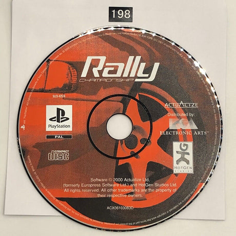 Rally Championship PS1 Playstation 1 Game Disc Only oz198 - Trippy Trades 