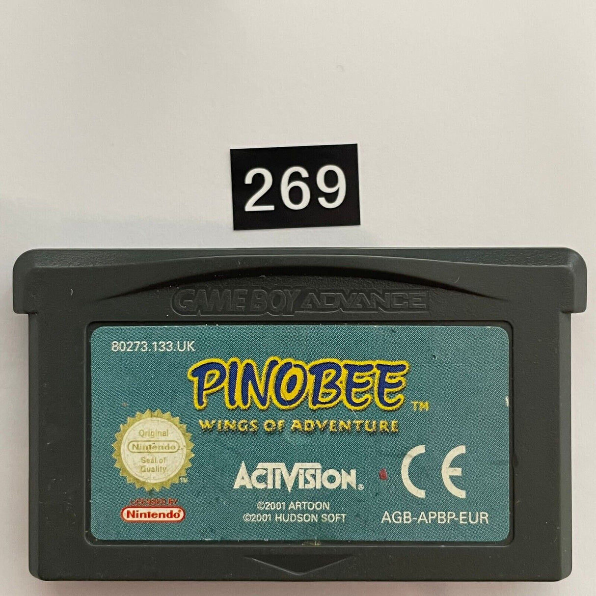 Pinobee Wings of Adventure Nintendo Gameboy Advance GBA Game - Trippy Trades 