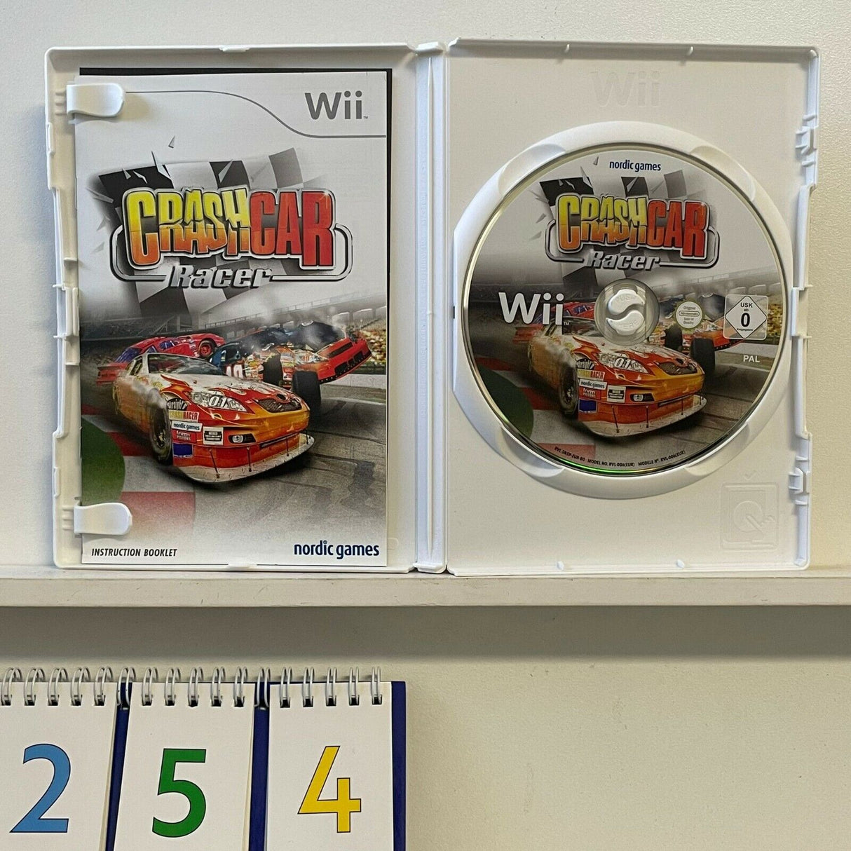 Crash Car Racer Nintendo Wii game + manual PAL - Trippy Trades 