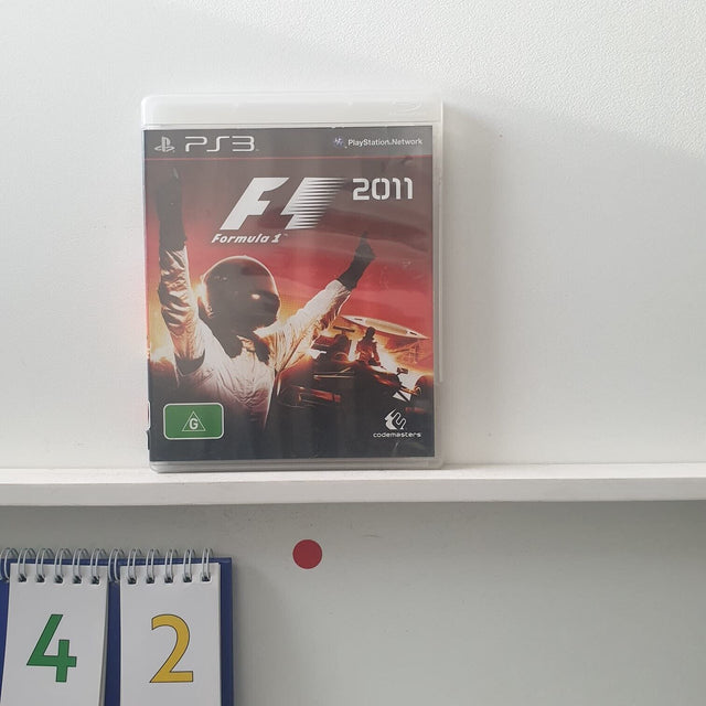 Formula 1 F1 2011 PS3 PlayStation 3 game + manual r42 - Trippy Trades 